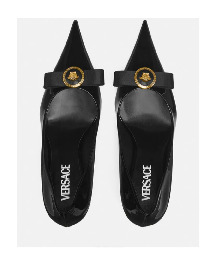 Versace Gianni Pointed Toe Pumps