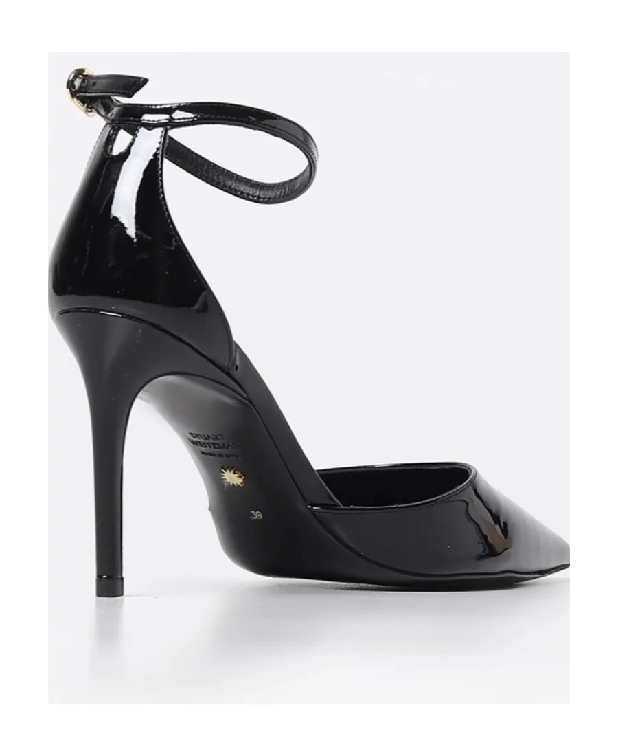 Pointed Logo Heels