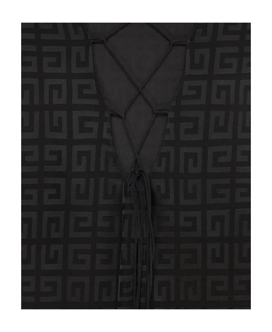 Givenchy 4G Jacquard Spaghetti Dress