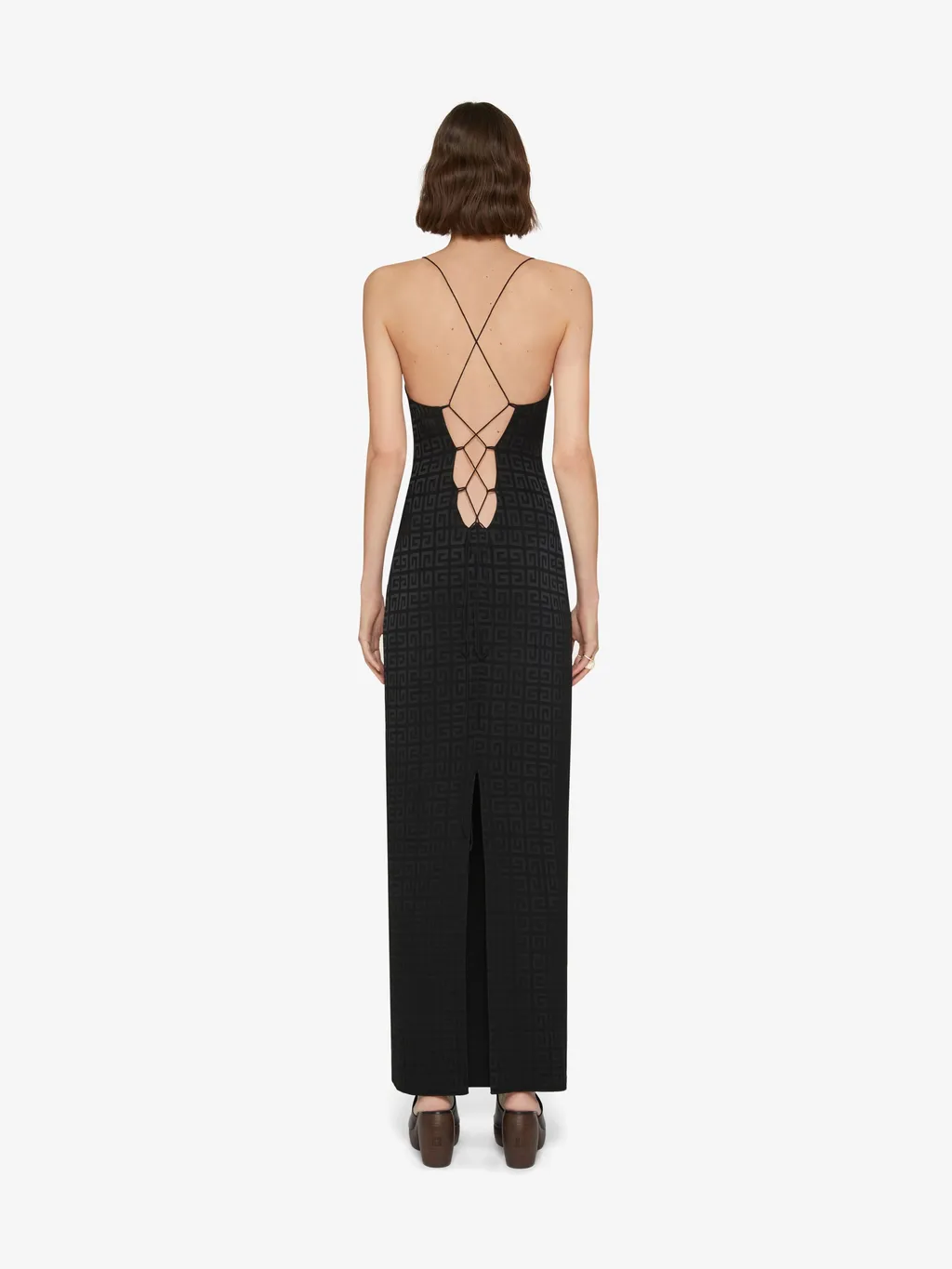 Givenchy 4G Jacquard Spaghetti Dress