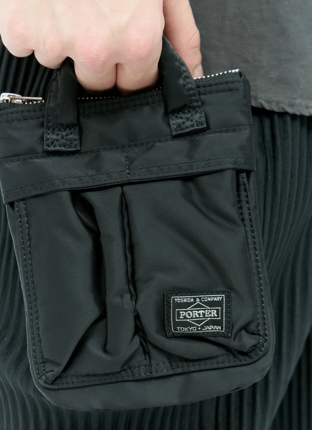 Double Top Handle Cross-Body Bag