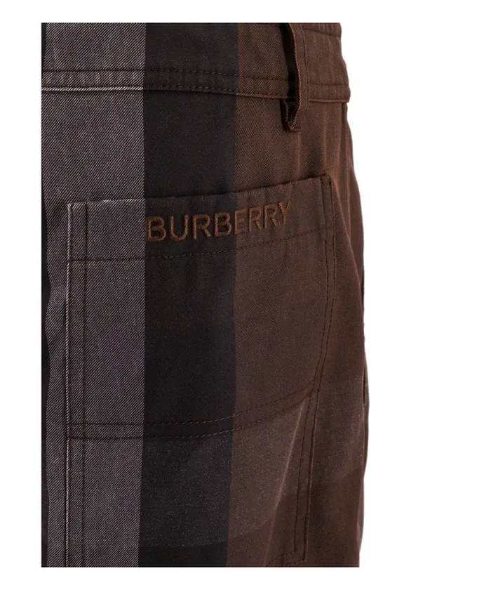 Burberry High Waist Wide Leg Trousers