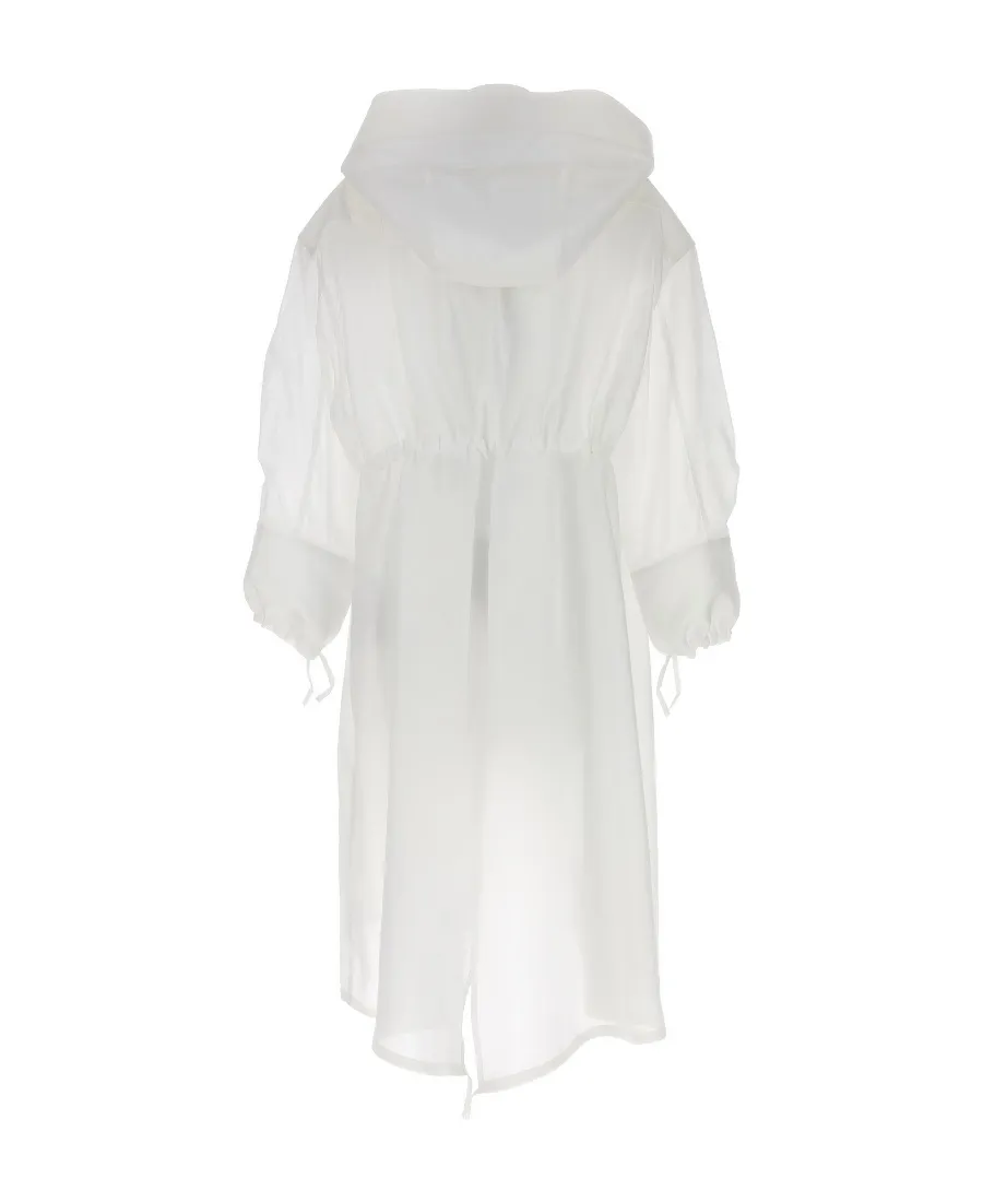 Long-Sleeved Hooded Windbreaker
