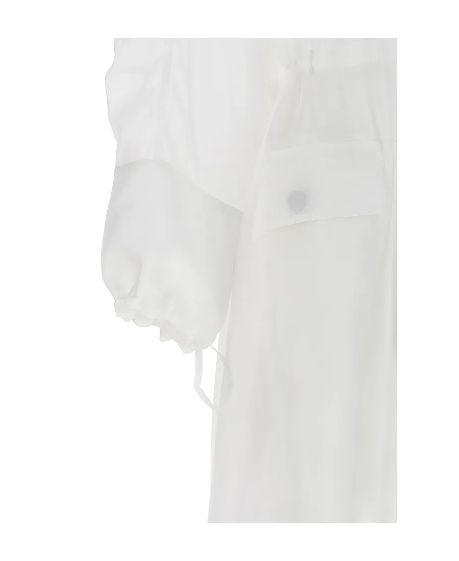 Long-Sleeved Hooded Windbreaker