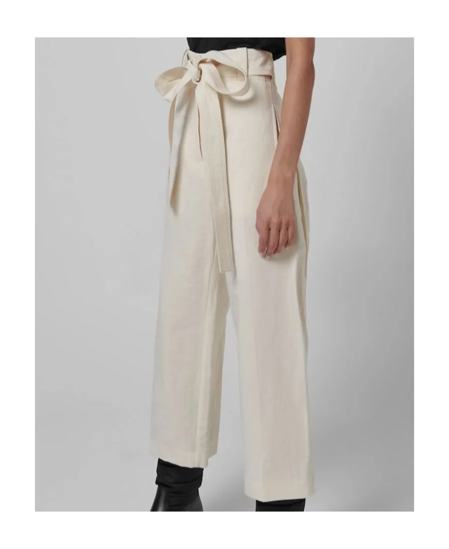 Wide-Leg Casual Pants