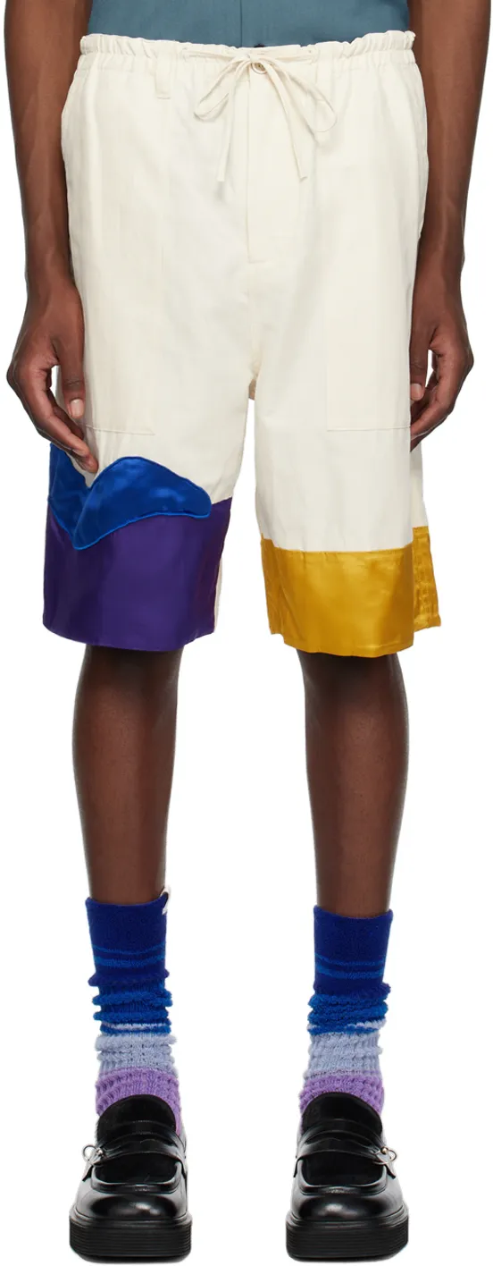 Marni Panelled Drop-Crotch Shorts