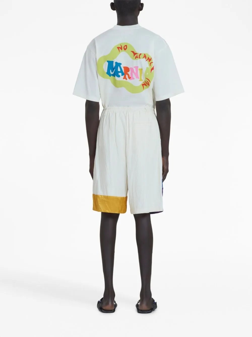 Marni Panelled Drop-Crotch Shorts