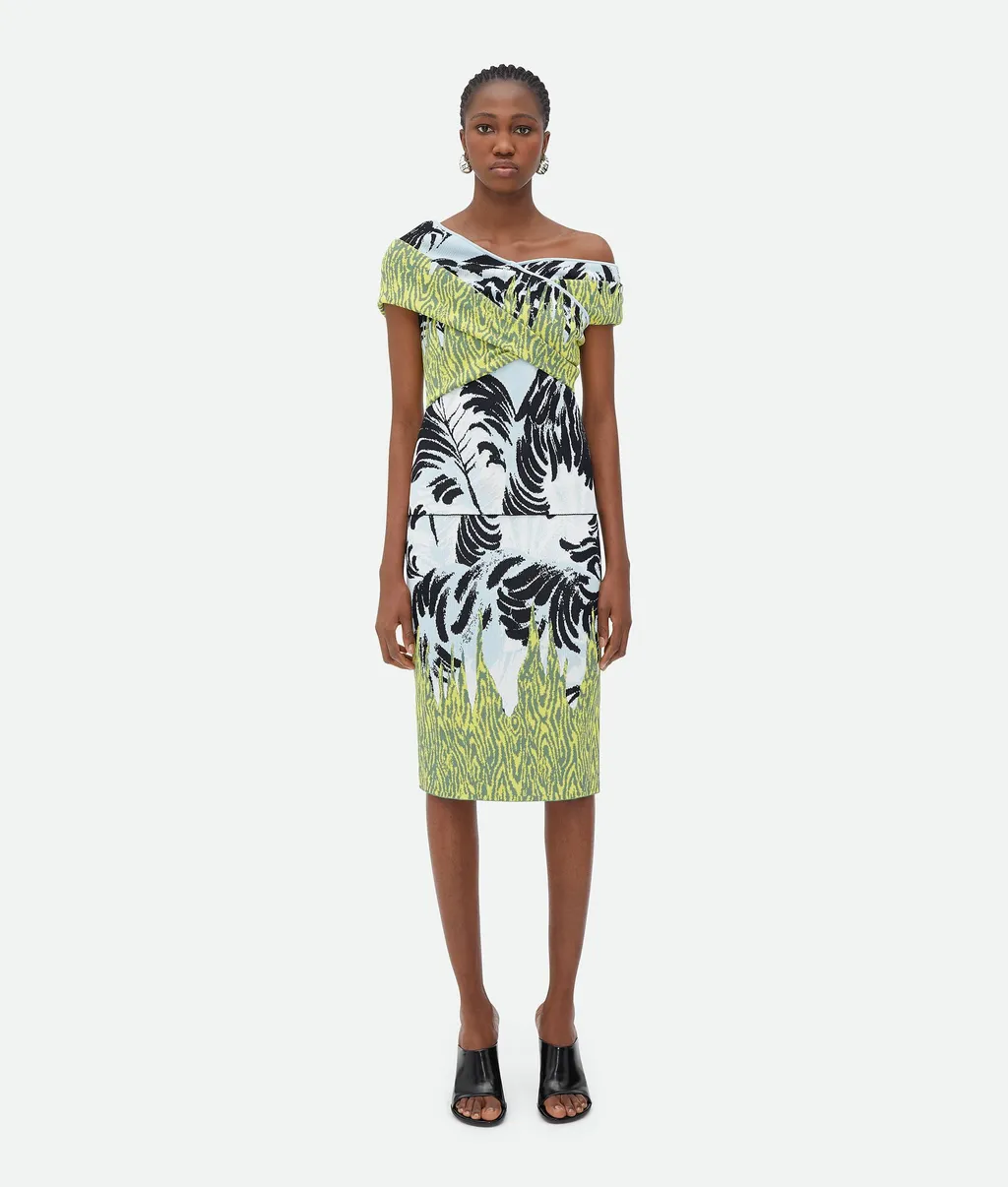 Bottega Veneta Graphic Jacquard Top