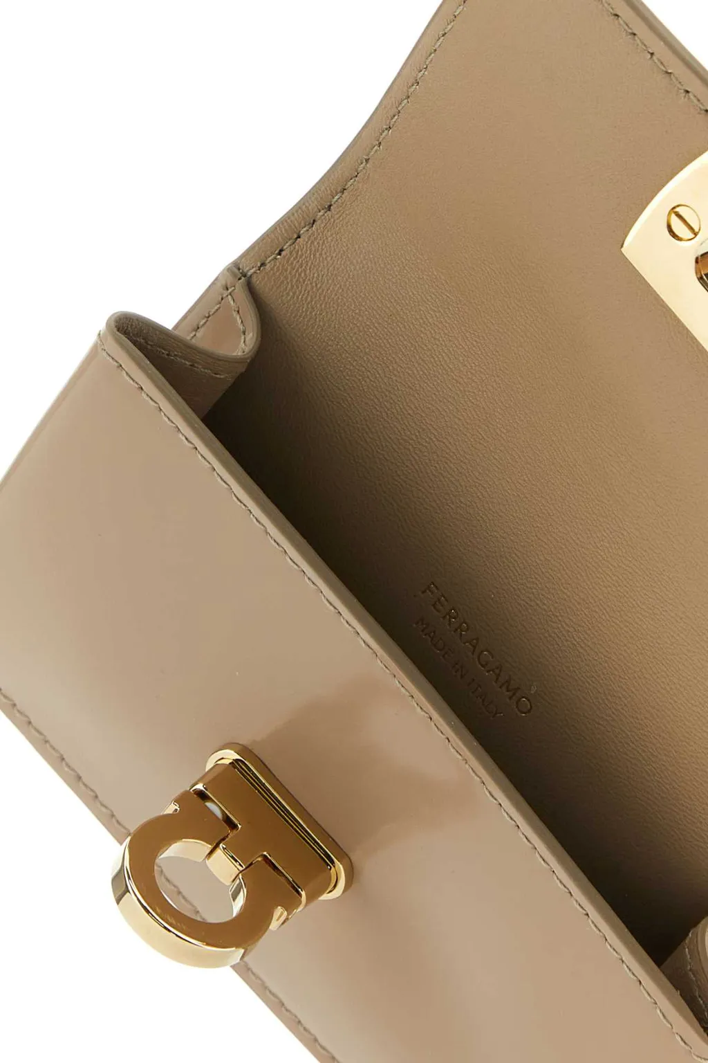Gancini-Detail Calf-Leather Wallet