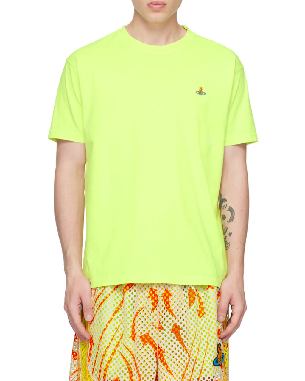 Vivienne Westwood Orb Embroidered Crewneck T-Shirt