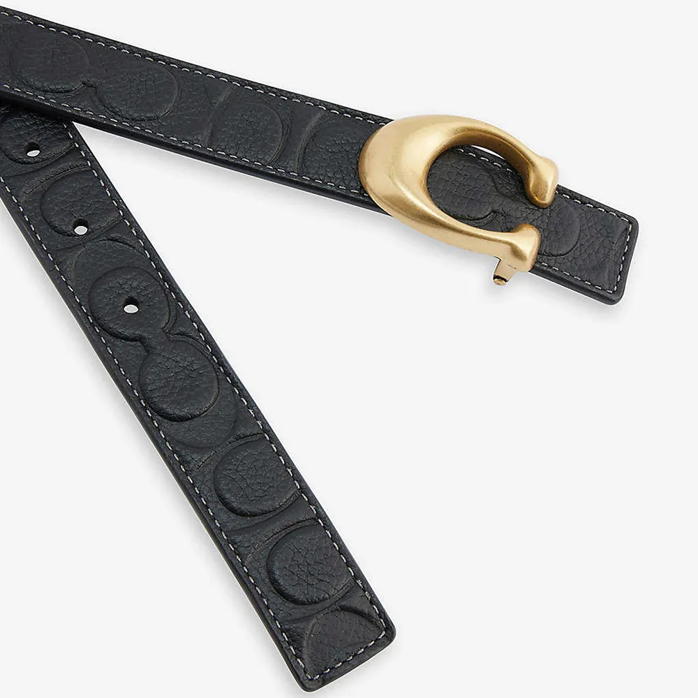 Logo Embossed Belt