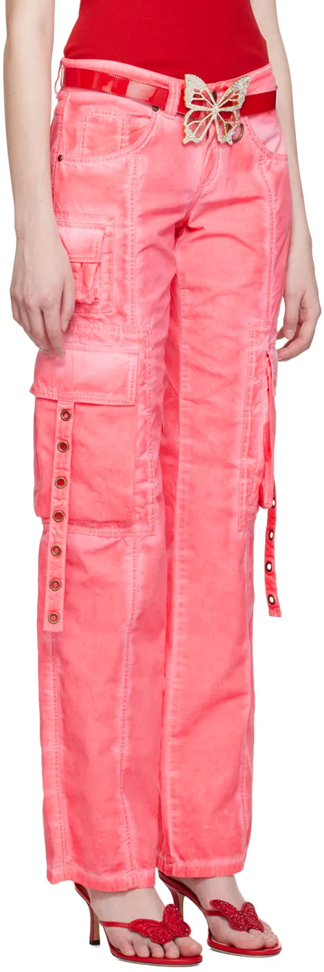 Plain Weave Casual Pants
