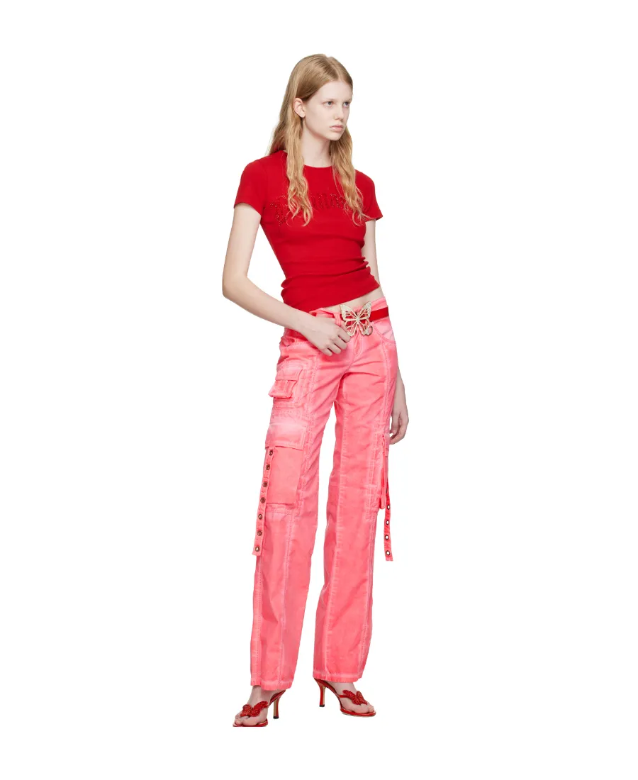 Plain Weave Casual Pants