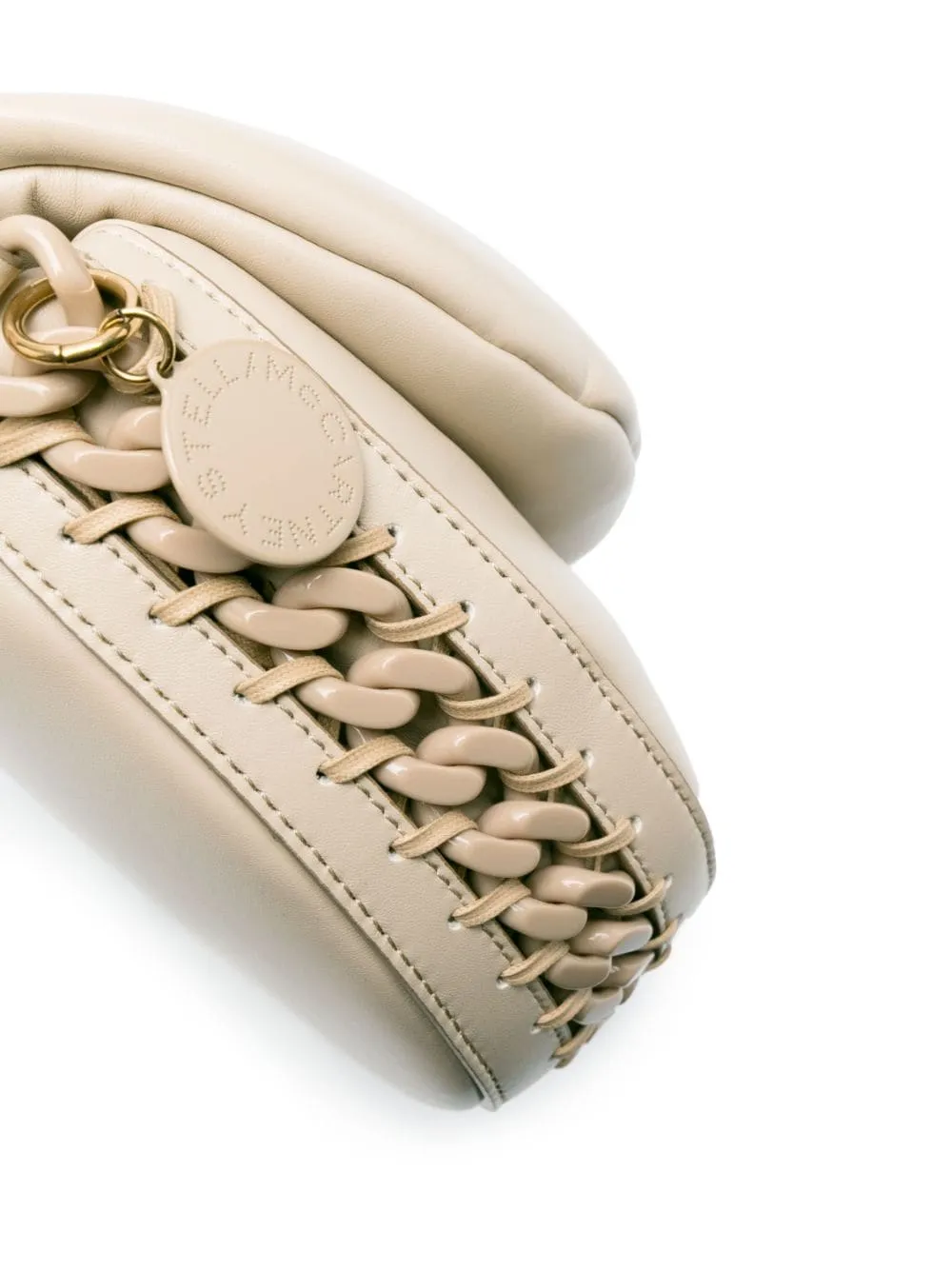 Stella Mccartney Frayme Padded Medium Shoulder Bag