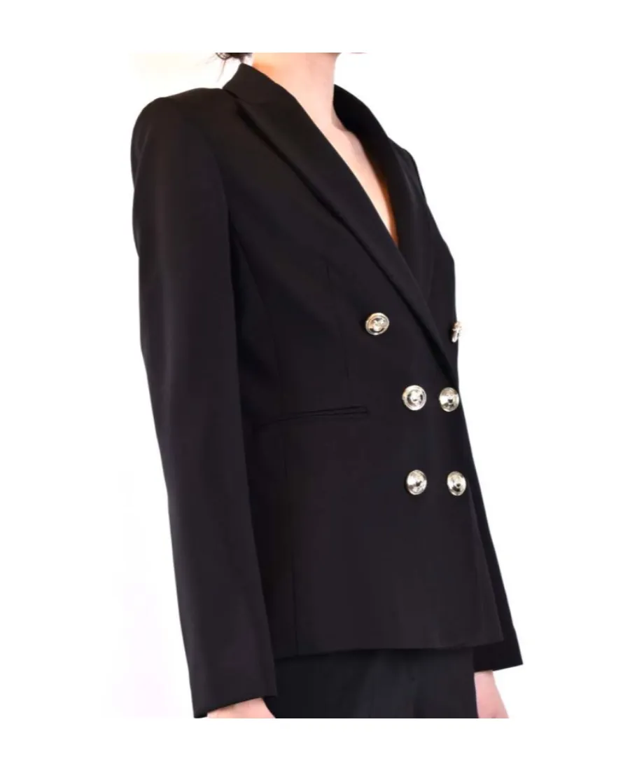 Double-Breasted Suit Jacket