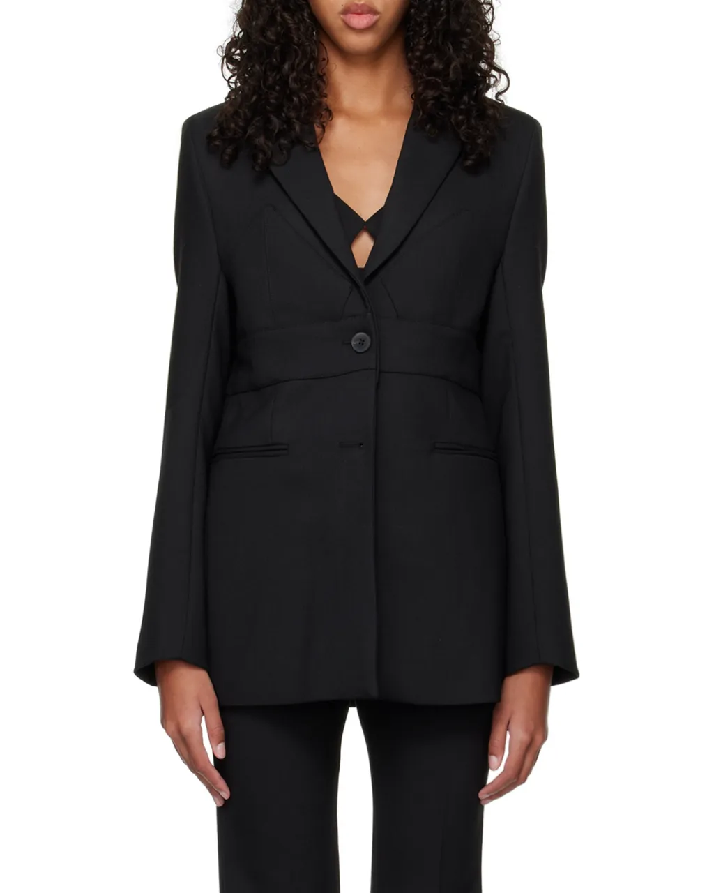 Kenja Sing-Breasted Blazer