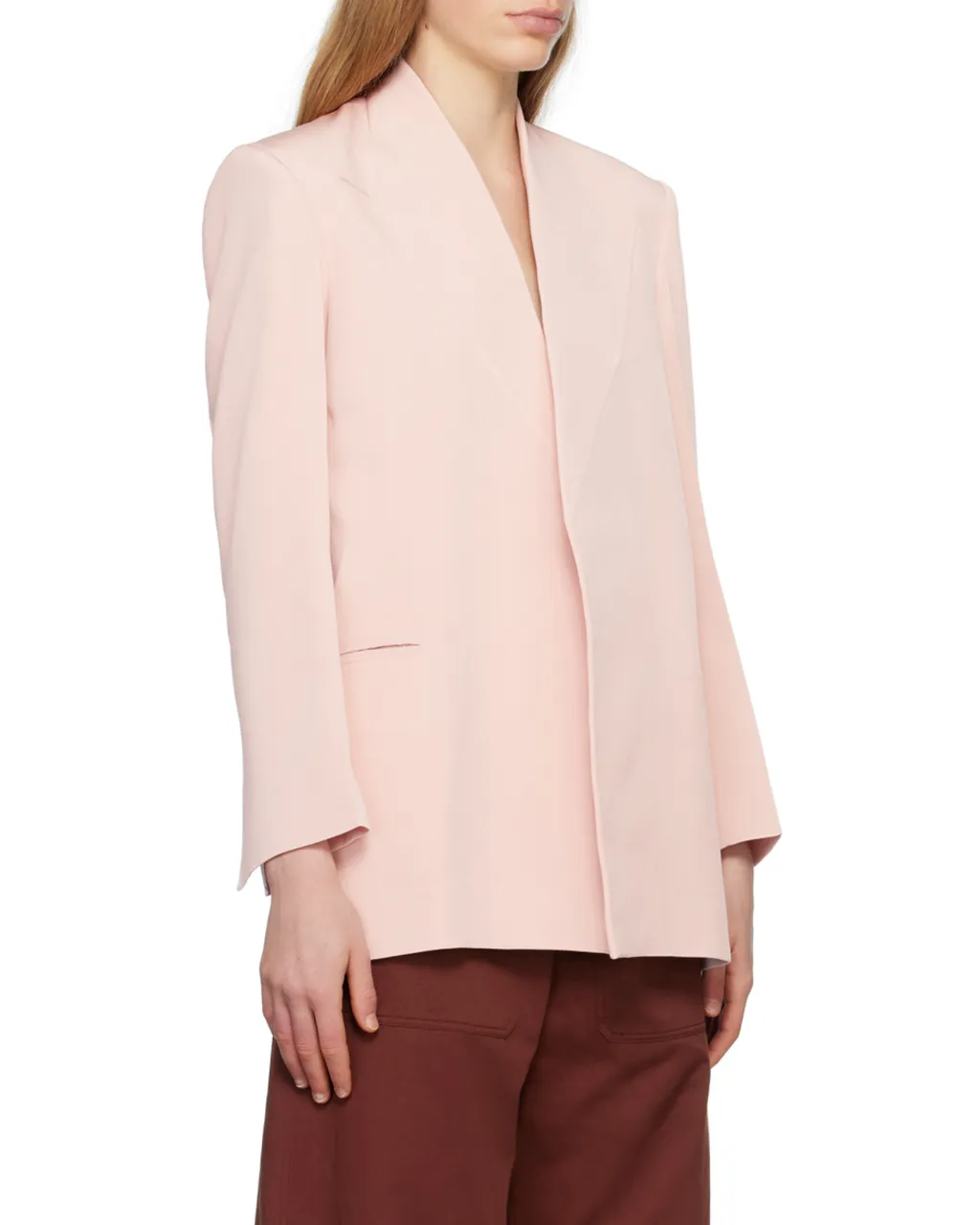 Victoria Beckham Straight Hem Oversized Blazer