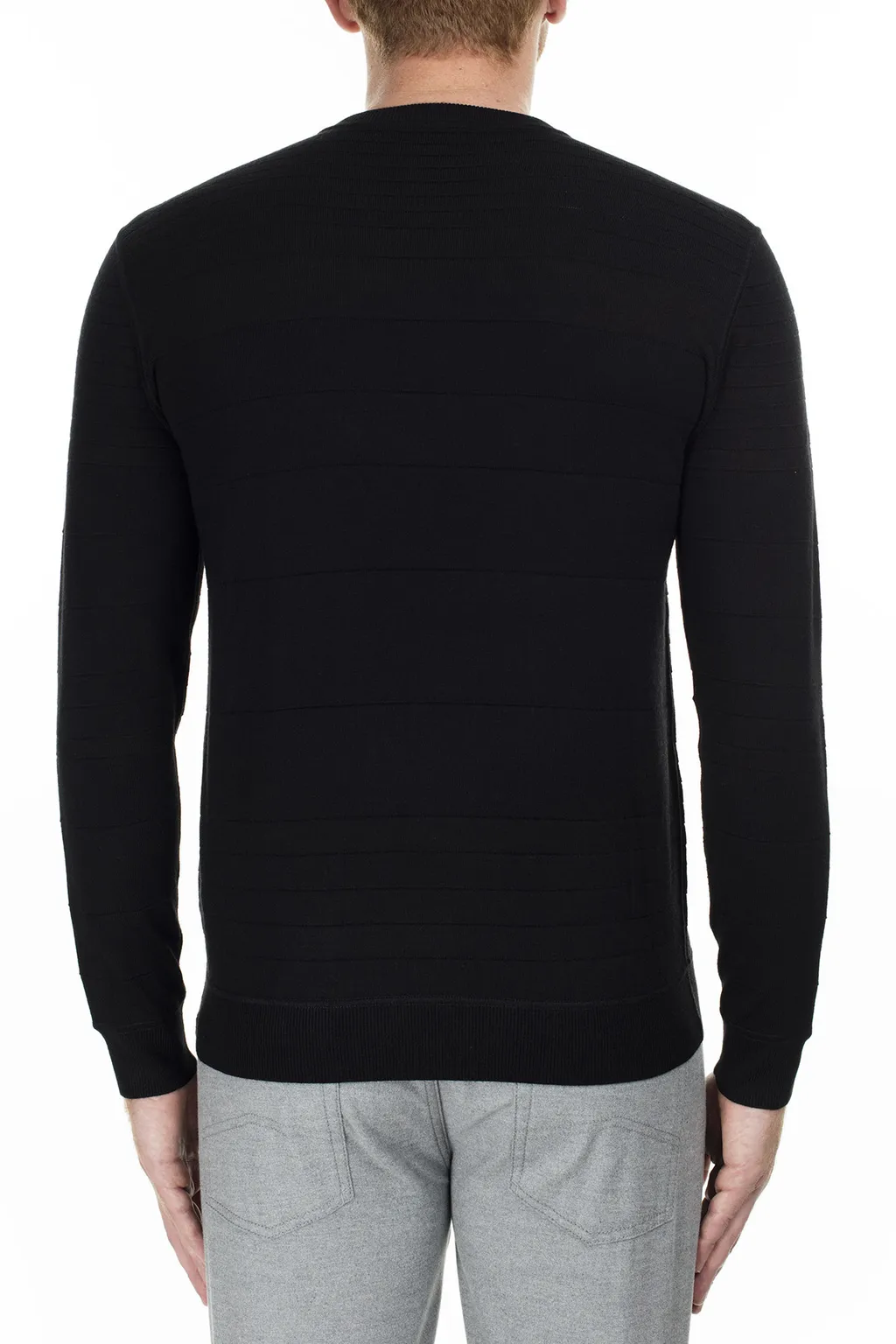 Double-Sided Knitted Sweater