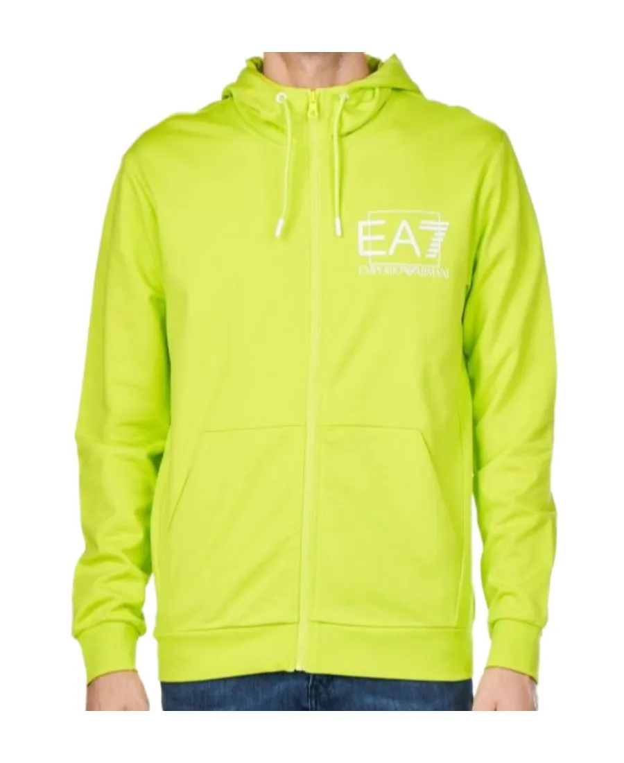 Logo Printed Hooded Sweater
