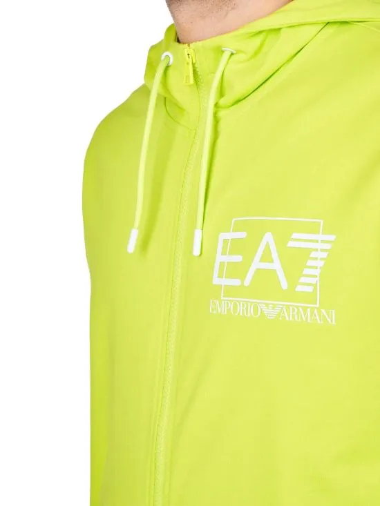 Logo Printed Hooded Sweater