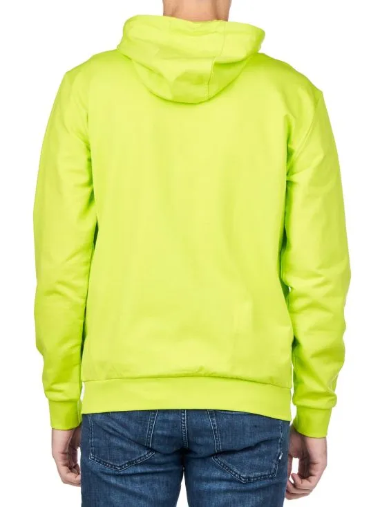 Logo Printed Hooded Sweater