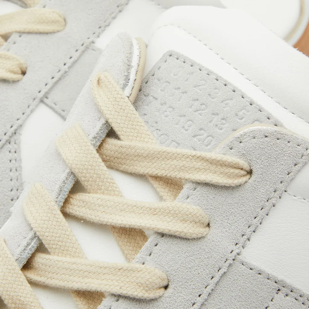 Lace-Up Panelled Slippers