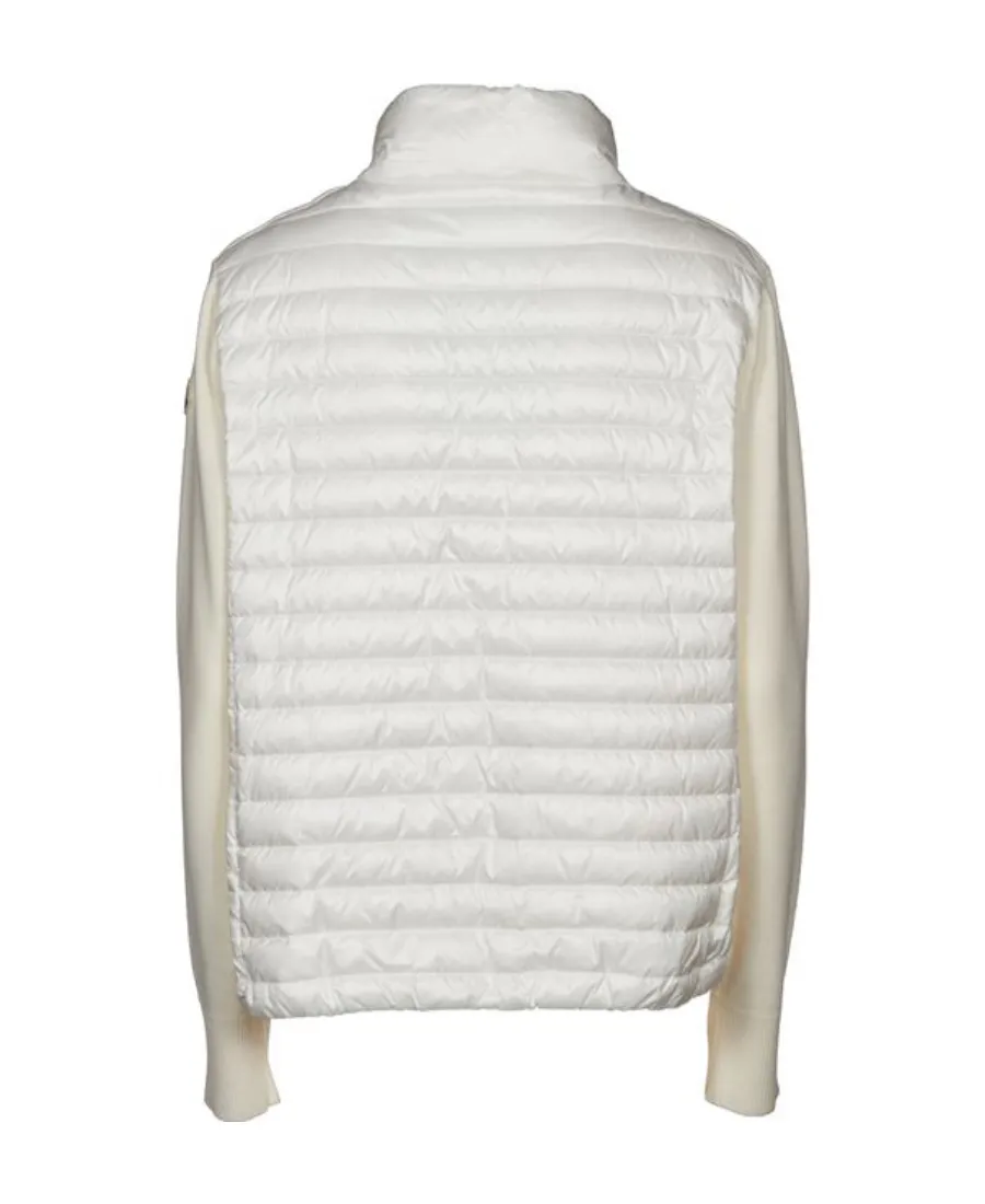 Logo Patch Front Zipper Long-Sleeved Jacket