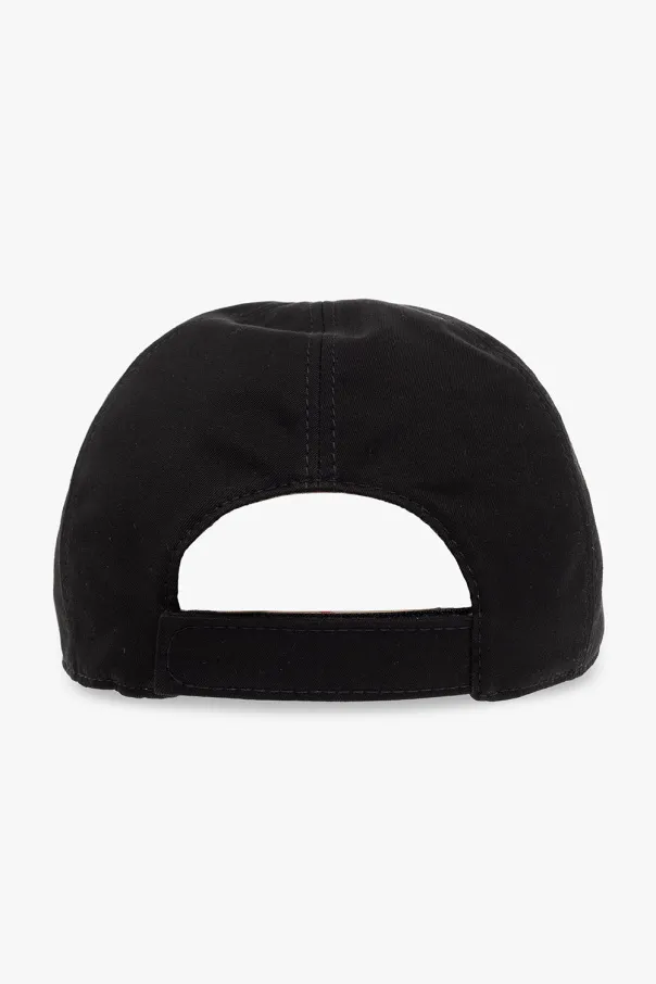 Burberry Kids Flat Brim Reversible Baseball Cap