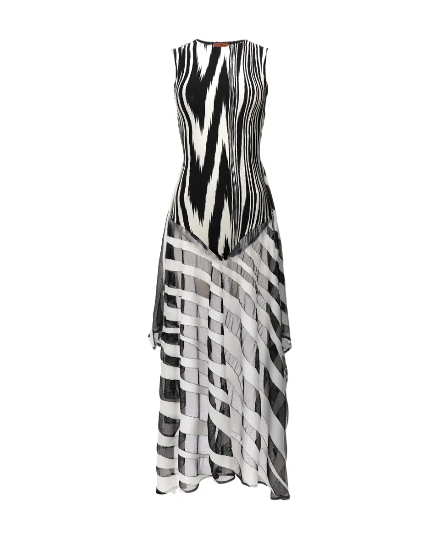 Missoni Tray Pattern Sleeveless Jumpsuit
