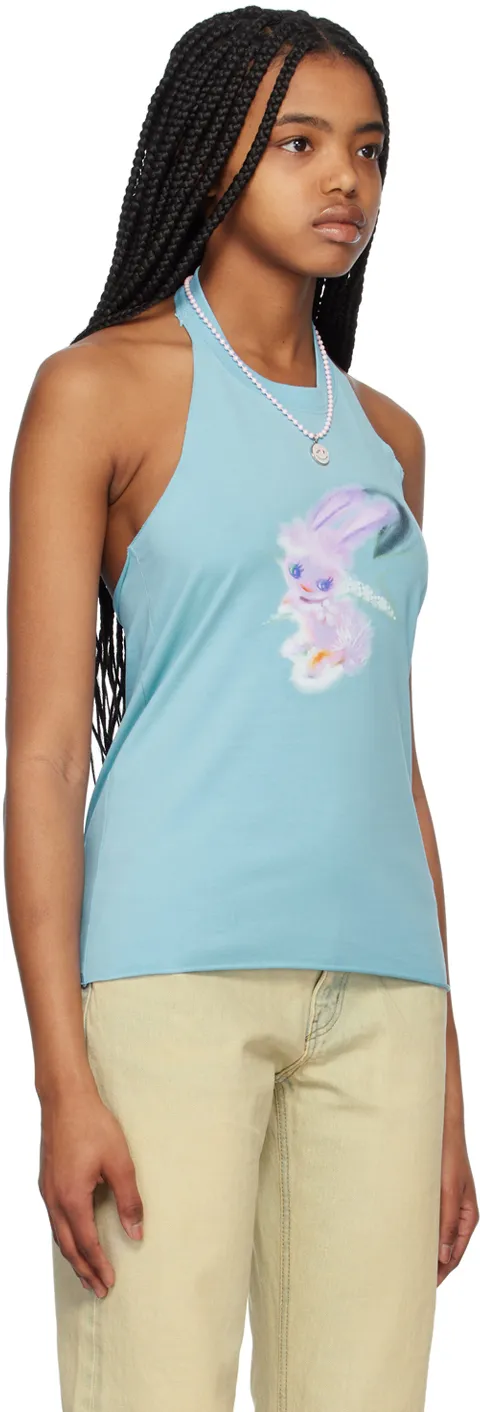 Printed Neck Vest