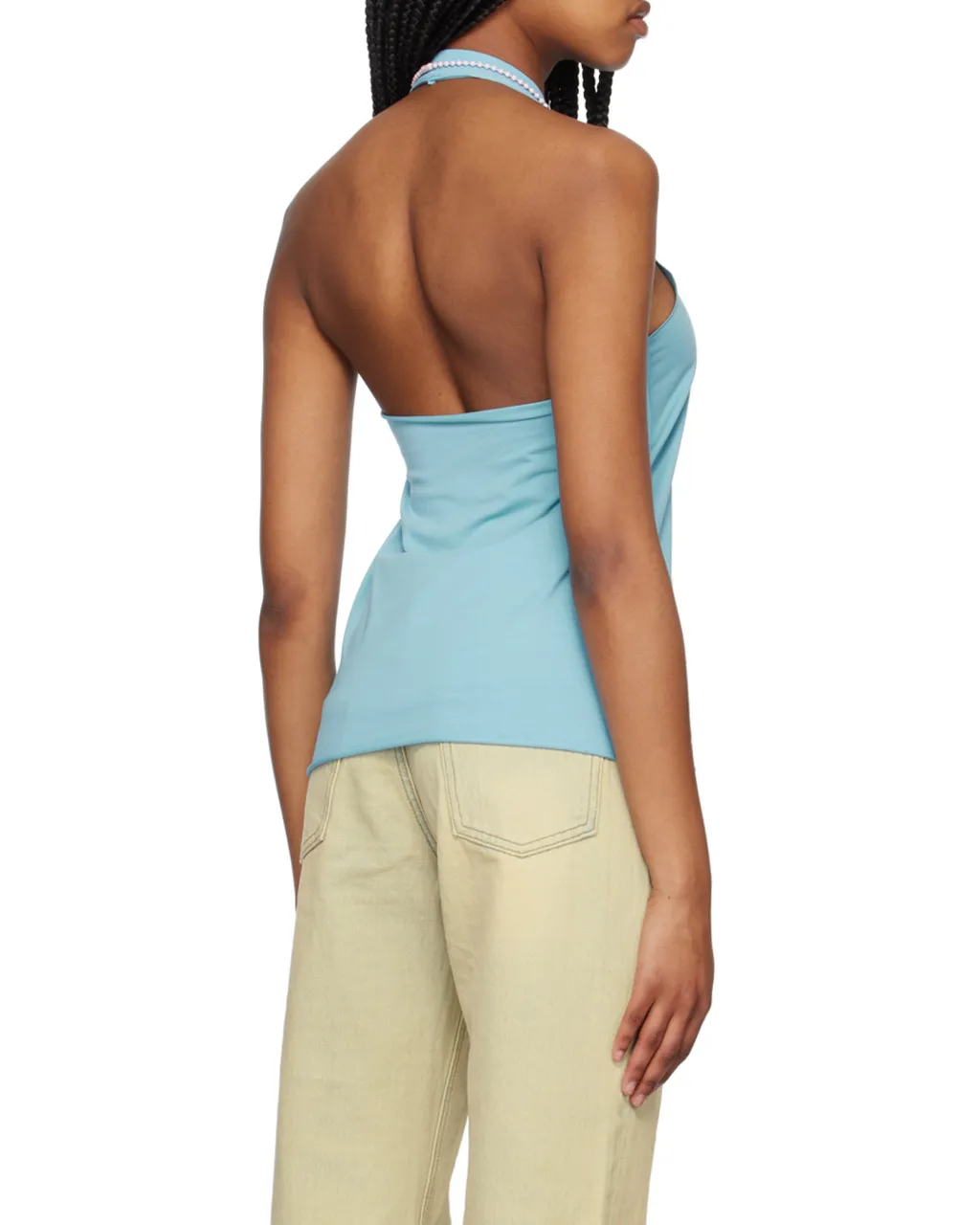 Printed Neck Vest