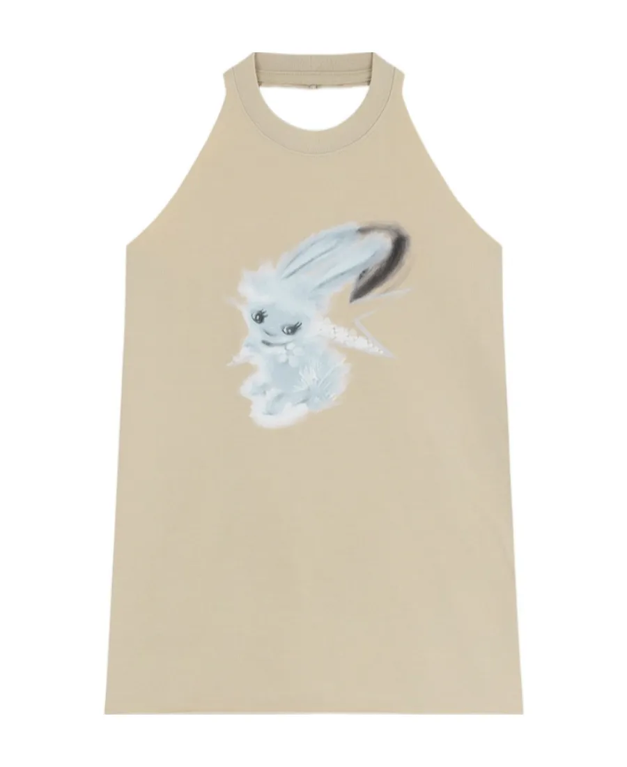 Printed Neck Vest