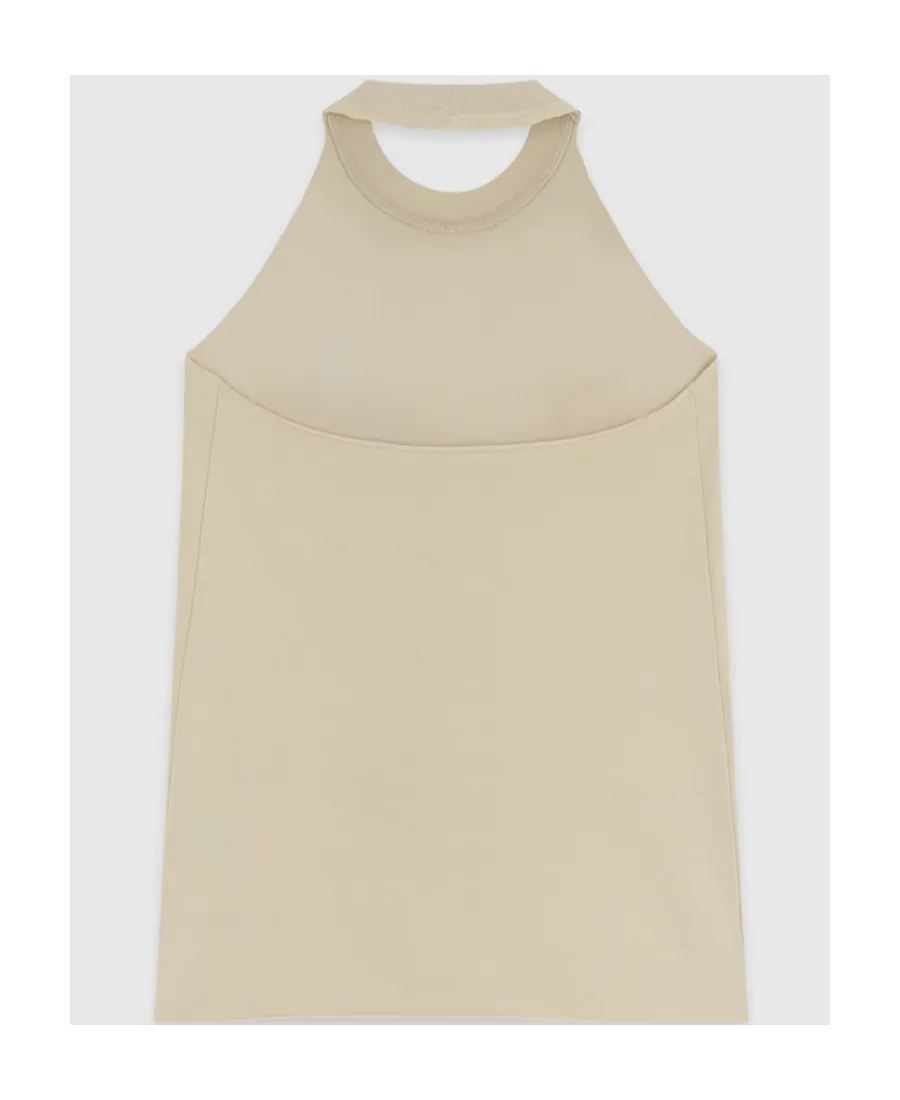 Printed Neck Vest