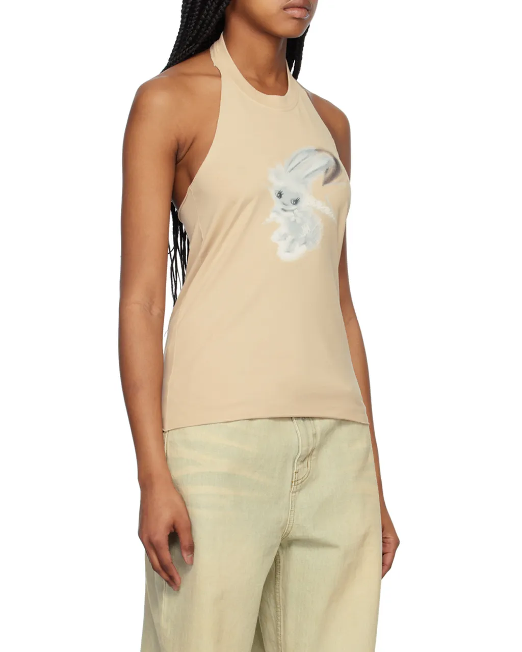 Printed Neck Vest