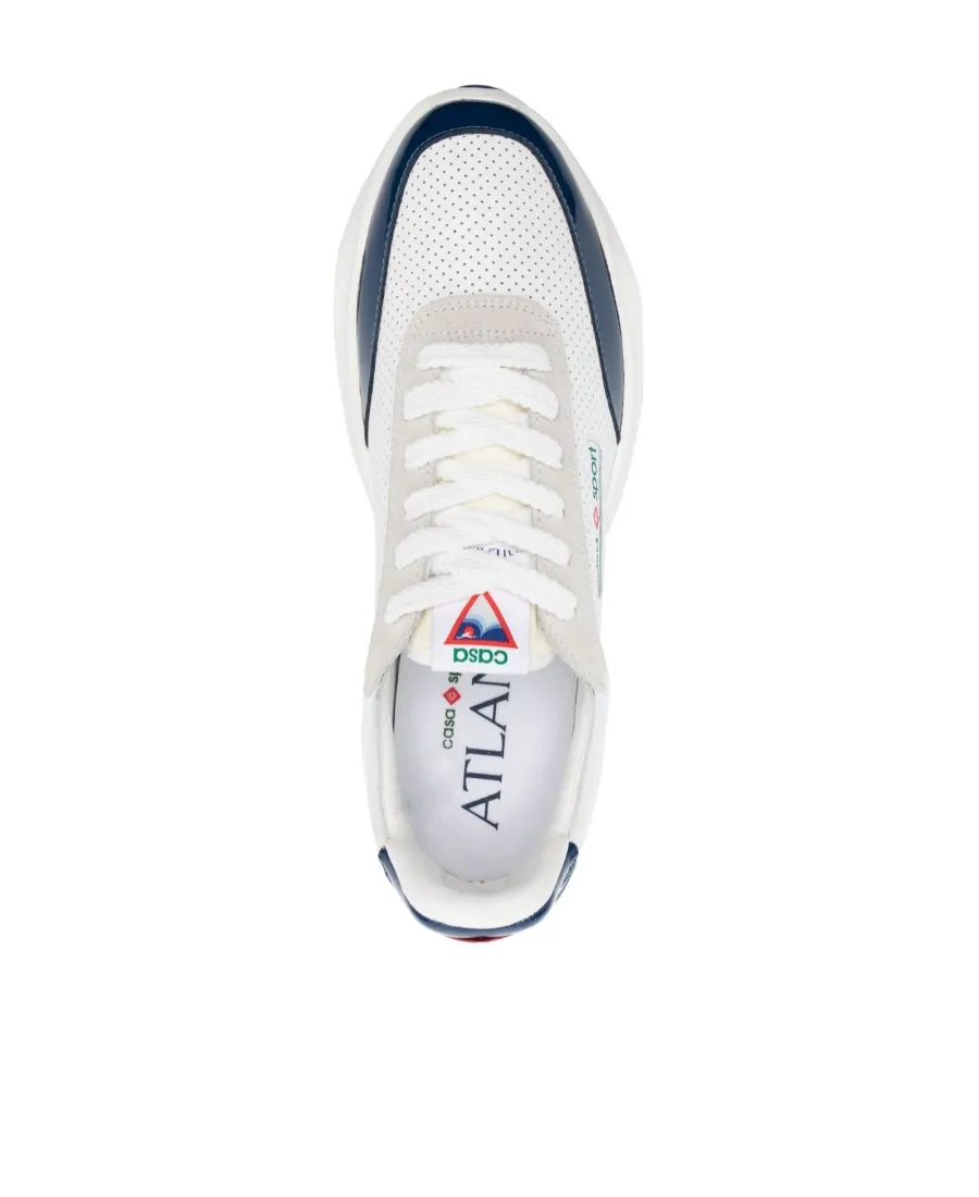 Logo-Patch Lace-Up Sneakers