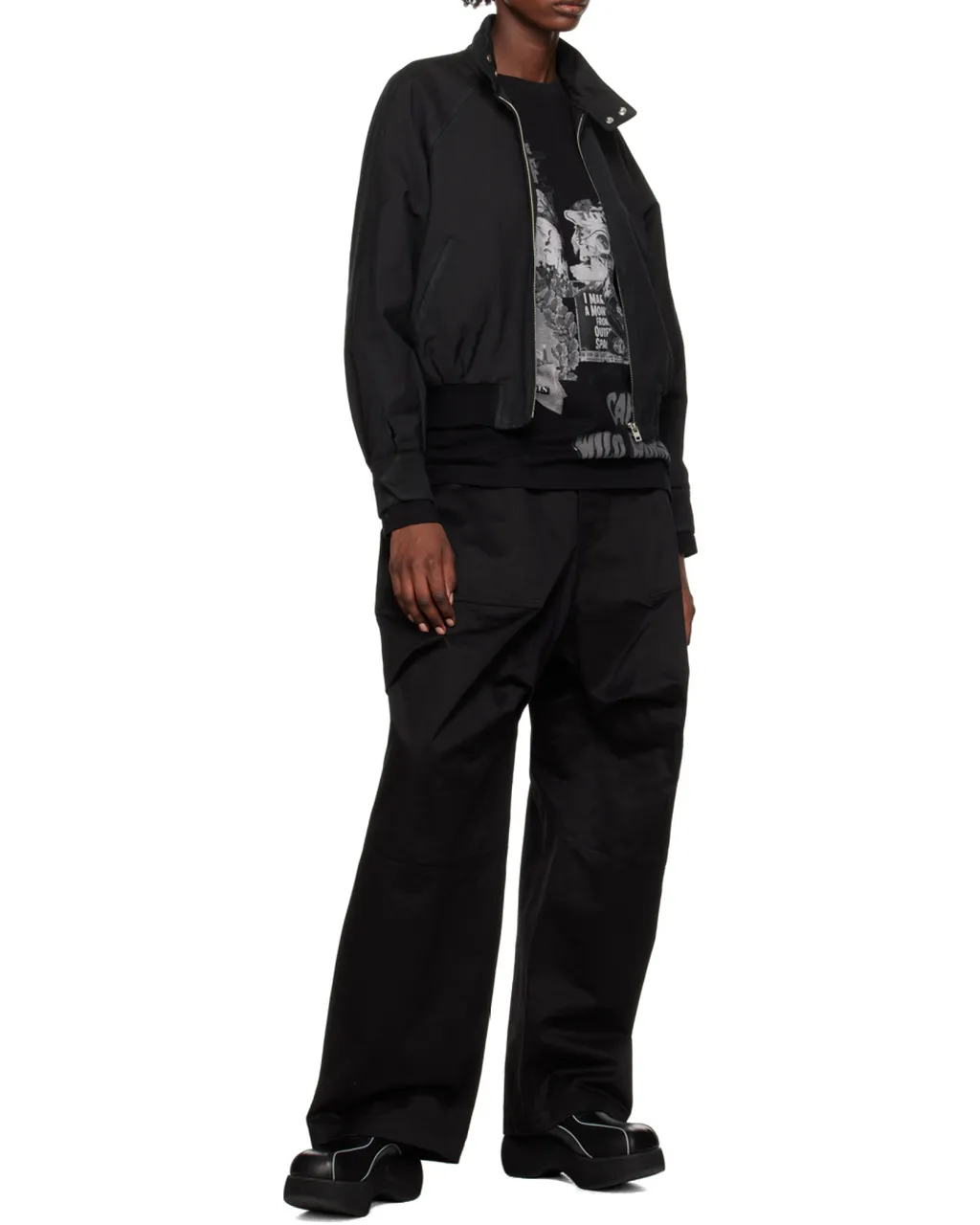 Mid-Rise Wide-Leg Trousers