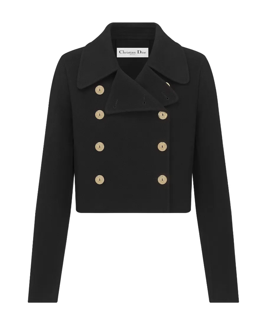 Cropped Peacoat