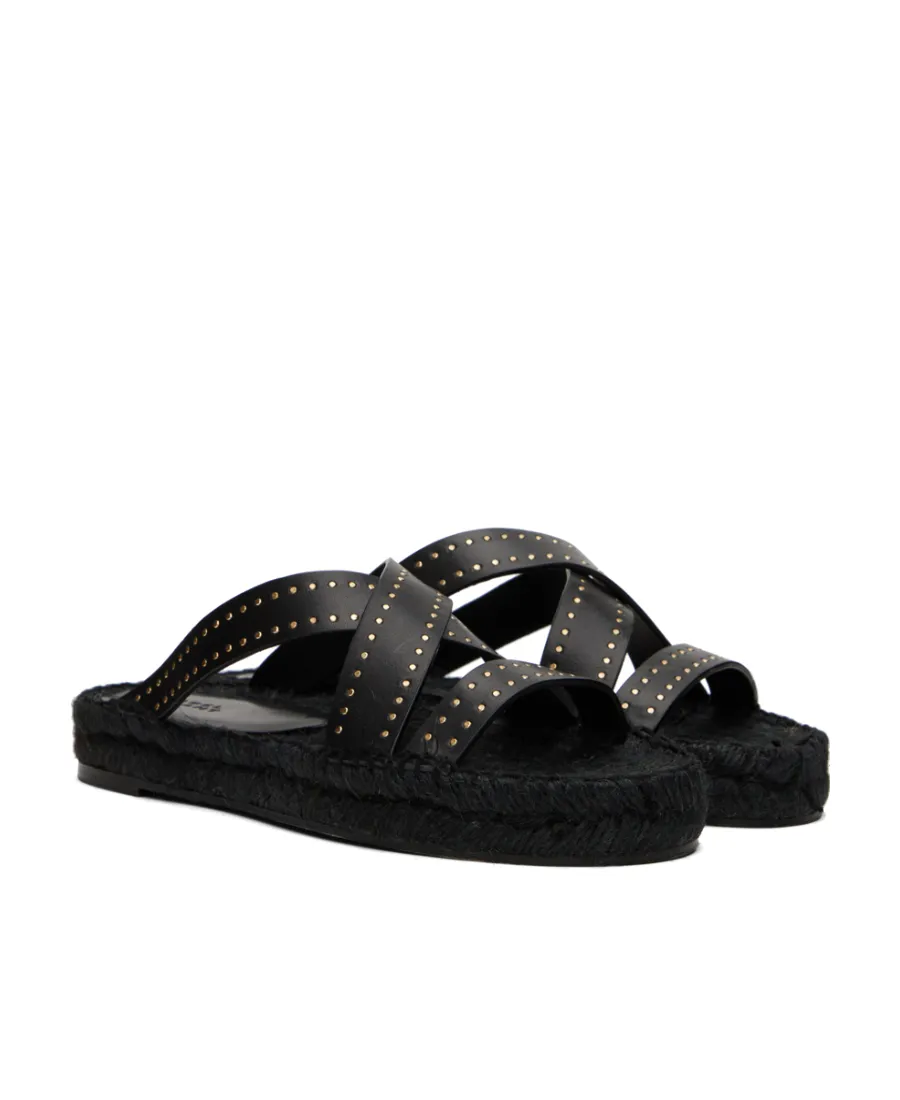 Nailed Flat Bottom Flip-Flops