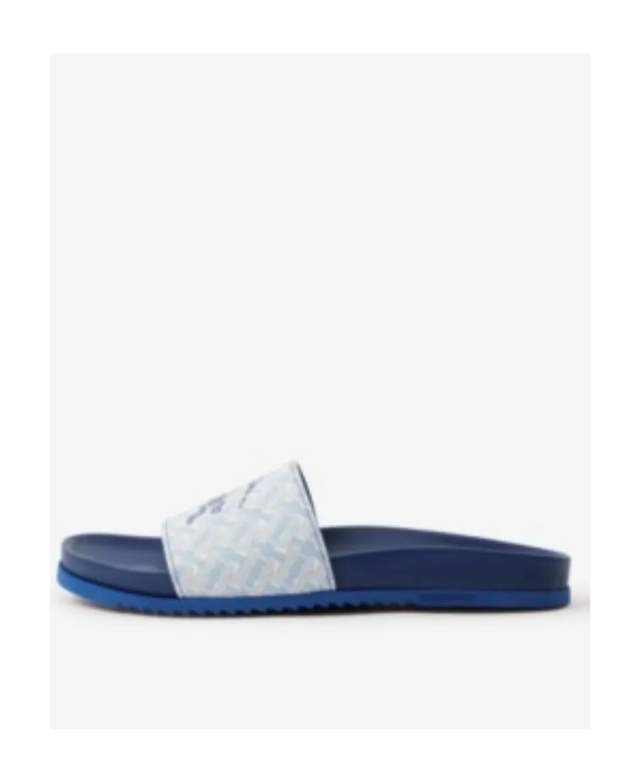 Burberry Logo Printed Slip-On Slides