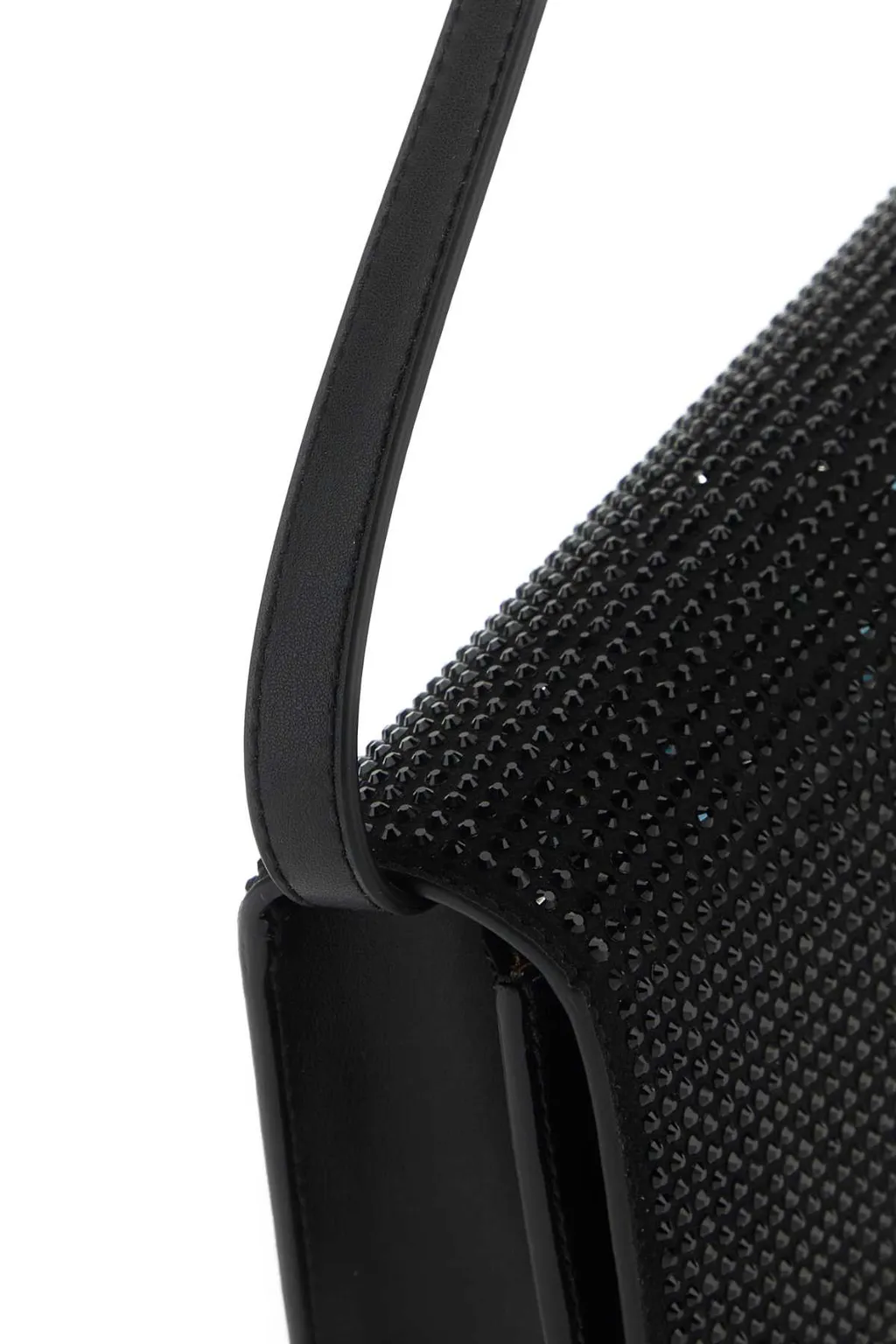 Stella Mccartney Rhinestones-Embellished S-Wave Mini Wallet