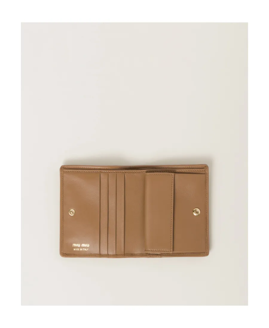 Small Matelassé Nappa Leather Wallet