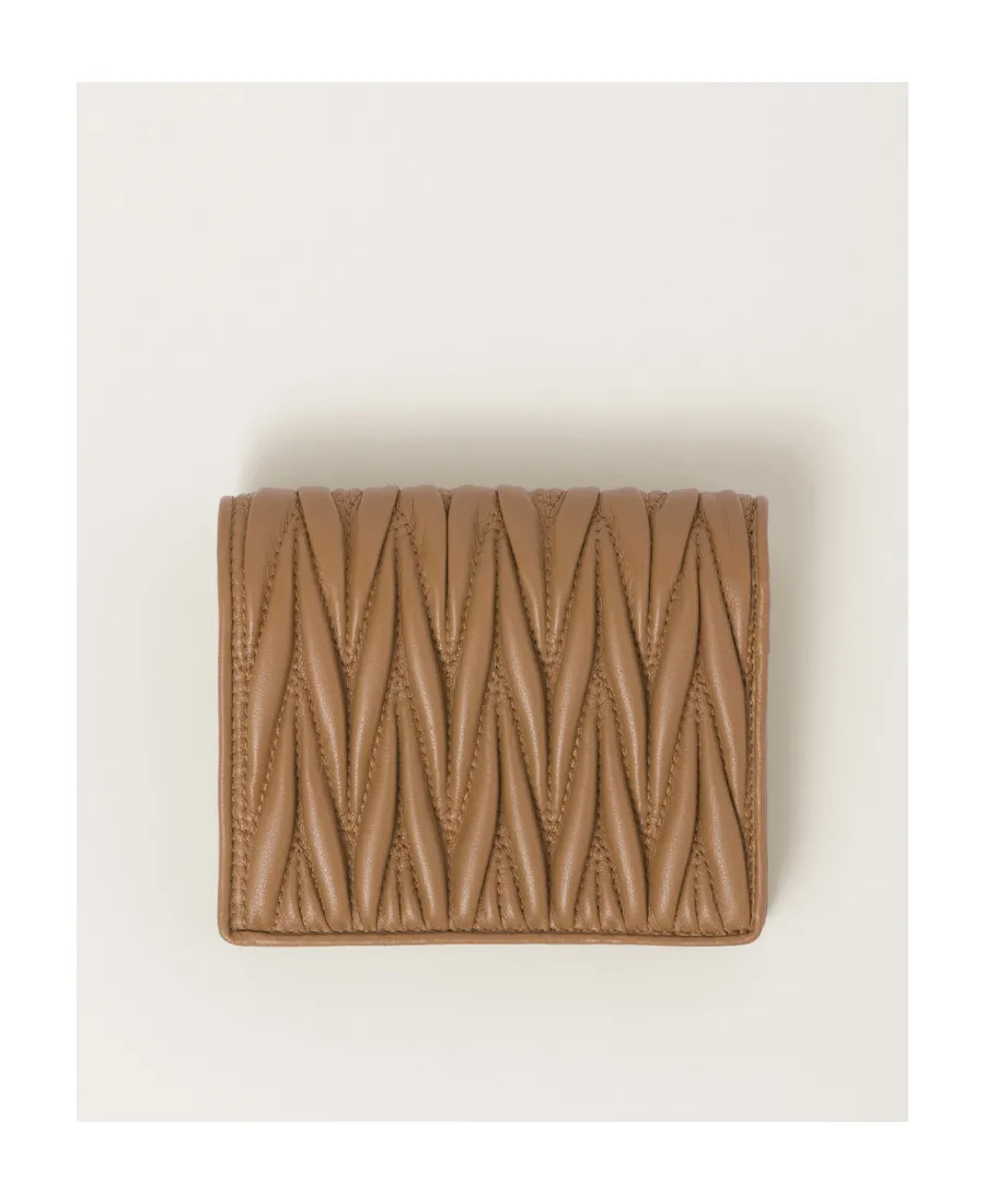 Small Matelassé Nappa Leather Wallet