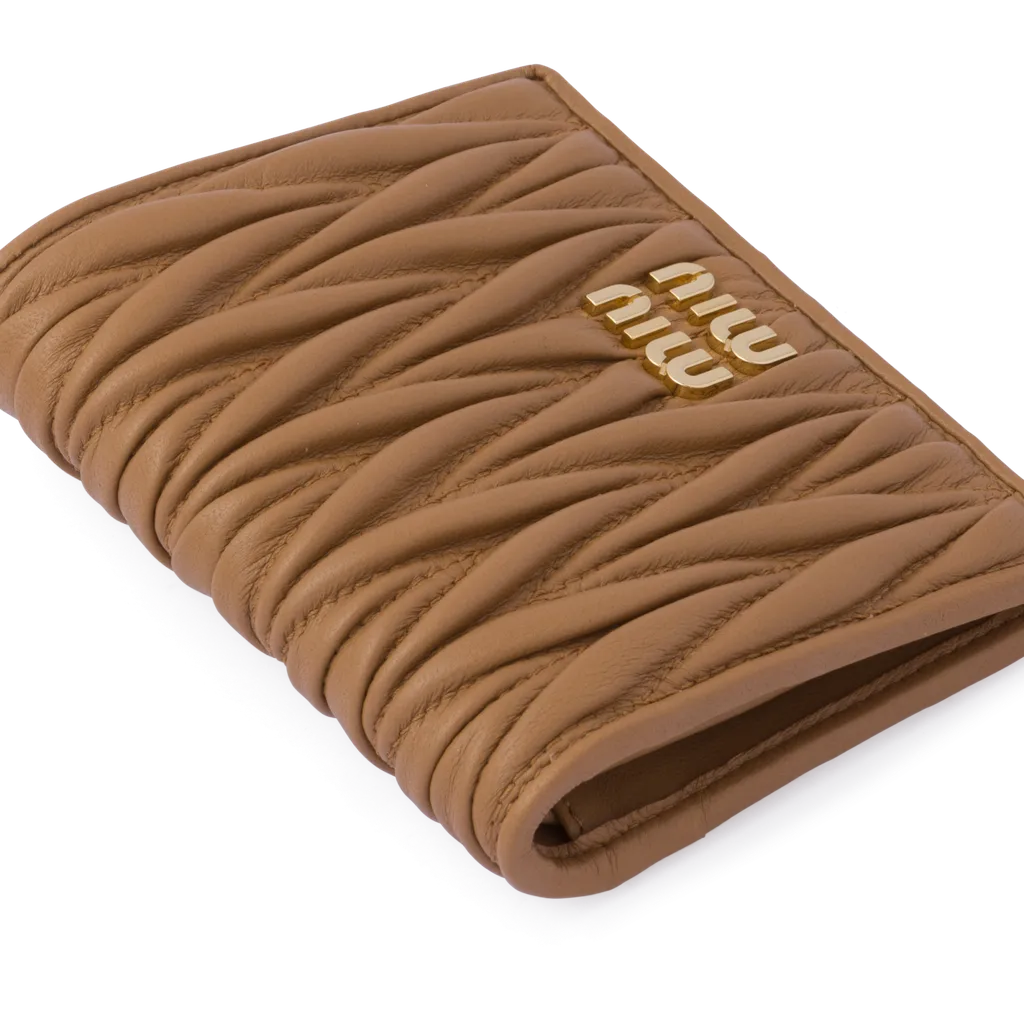 Small Matelassé Nappa Leather Wallet