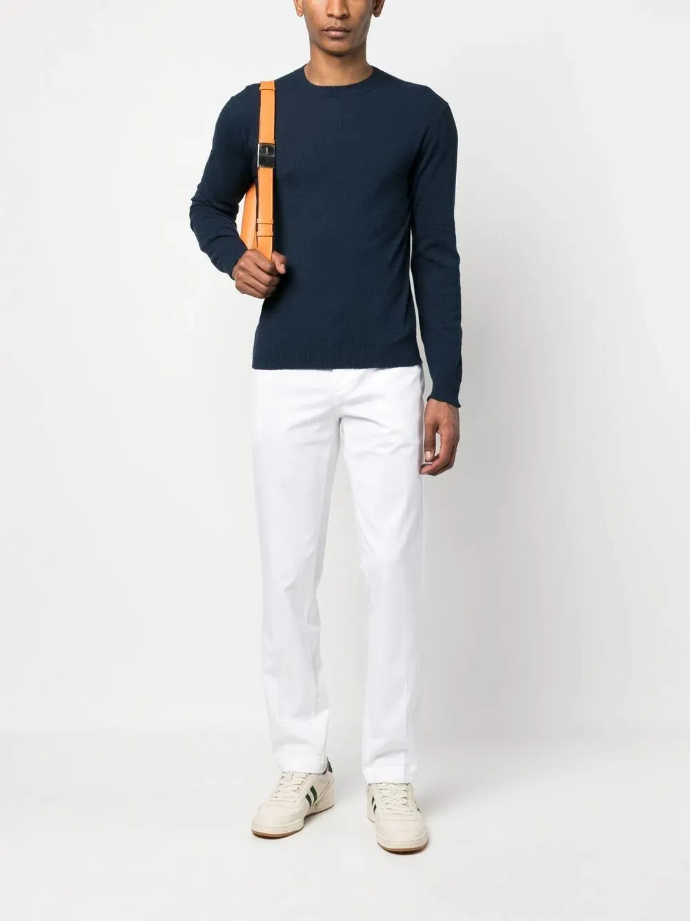 Long-Sleeve Knitted Jumper