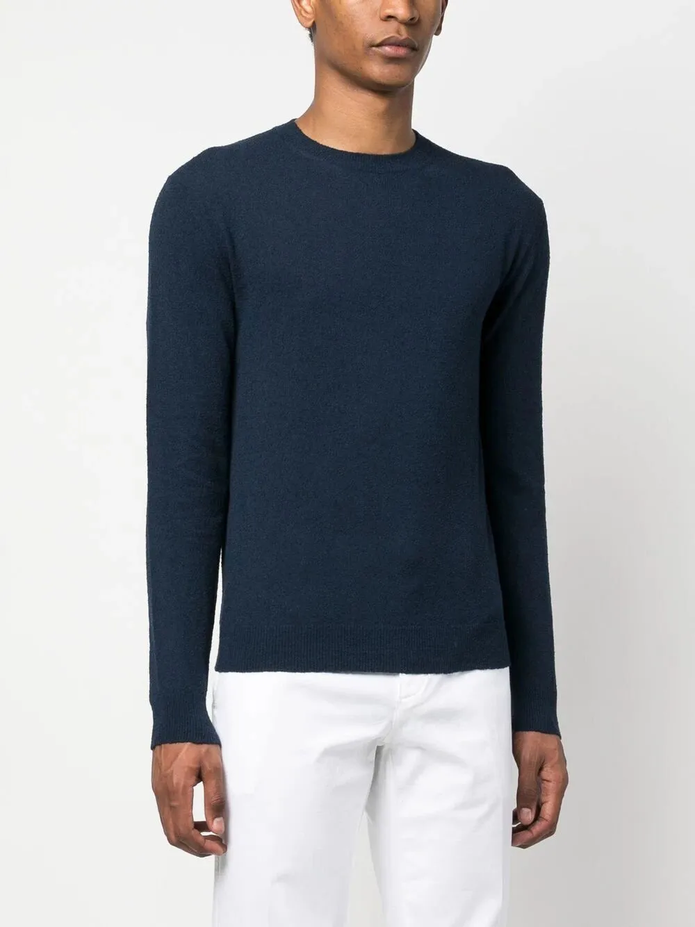 Long-Sleeve Knitted Jumper
