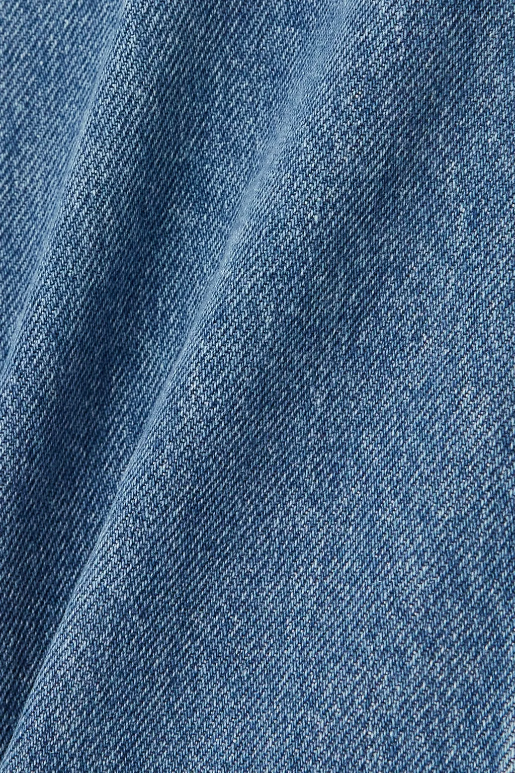 Denim Mid-Length Dress