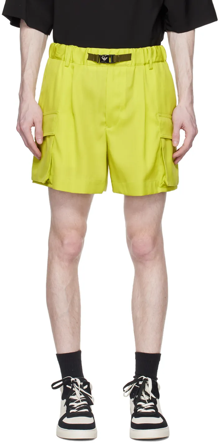 Wool Gabardine Shorts