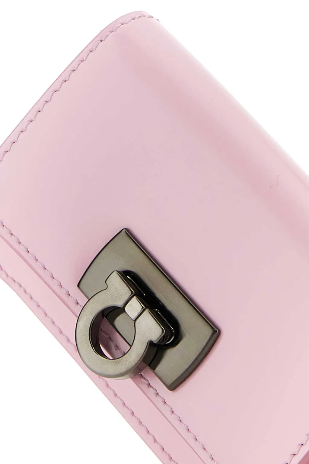 Salvatore Ferragamo Gancini Clasp Credit Card Holder