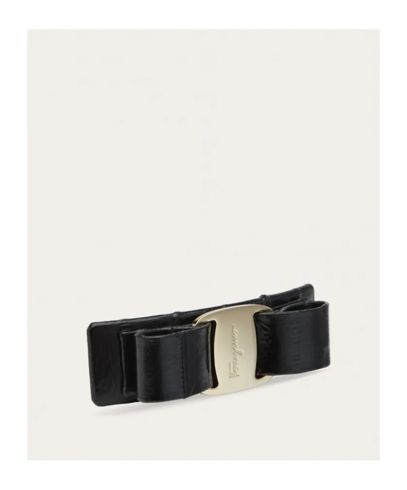 Salvatore Ferragamo Logo Engraved Hair Clip