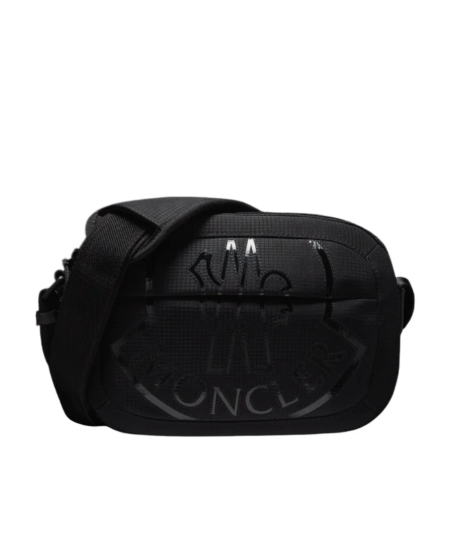 Moncler Logo Printed Zip-Up Camera Bag